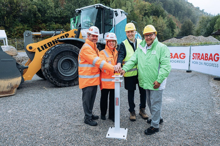 Liebherr and STRABAG Test Hydrogen-Powered Wheel Loader in Quarry Pilot Project 